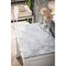 James Martin Vanities De Soto 30in Countertop Unit, Bright White w/ 3 CM Carrara Marble Top 825-CU30-BW-3CAR - alternate 2